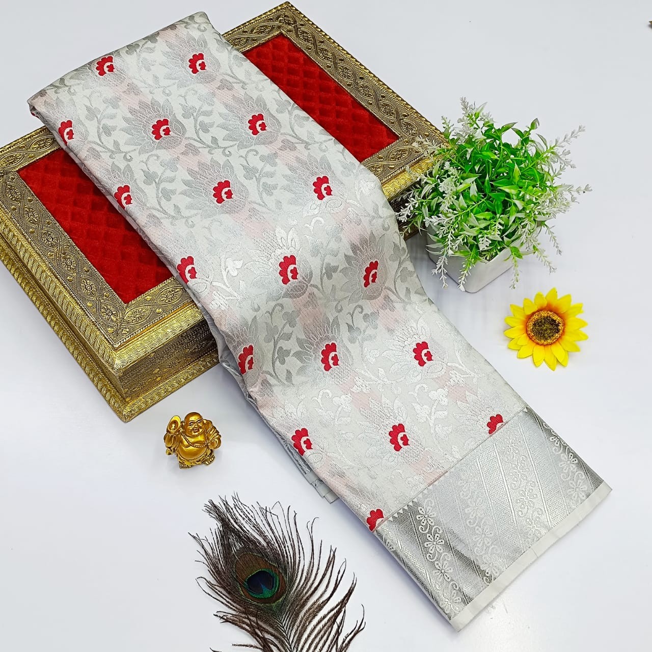 MEENA DESIGN FANCY SILK SAREES